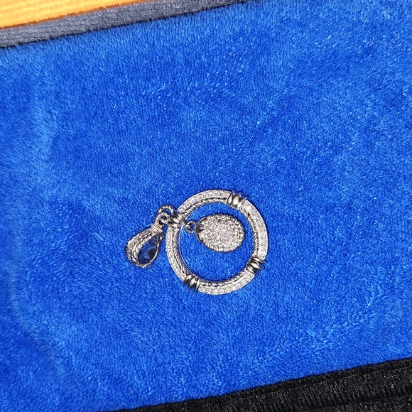 Judith Ripka Sterling Silver Charm Pendant - Picture 4 of 14